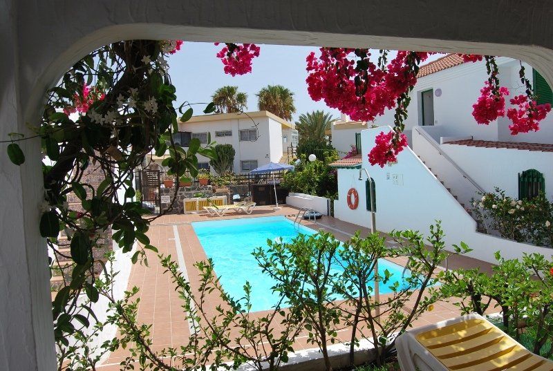 Apartamentos Las Gavias San Agustin  Bagian luar foto